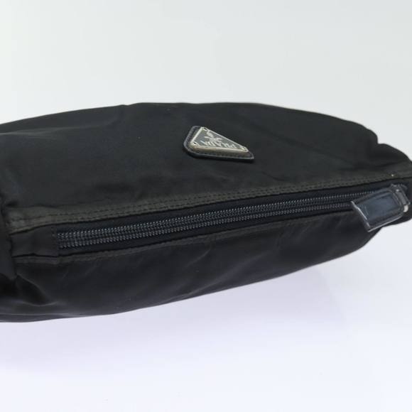 PRADA Pouch Nylon Black Auth fm3616 - Picture 5 of 16